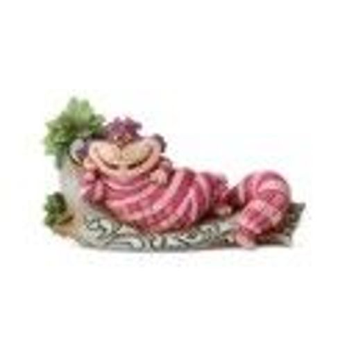 Enesco Disney Traditions By Jim Shore Figurine Chat Du Cheshire Sur Un Arbre Alice Au Pays Des Merveilles, 7 Cm, Multicolore