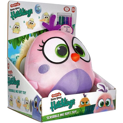 Angry Birds : Copains Comme Cochons Assortiment Peluches 20 Cm Hatchlings Scribble Me (2)