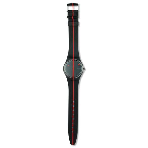 Swatch 360 ° Rosso Sur Blackout Gz119 (Swiss Arts - Numbered Edition 2477 / 5555 - 1991 - Felice Varini)