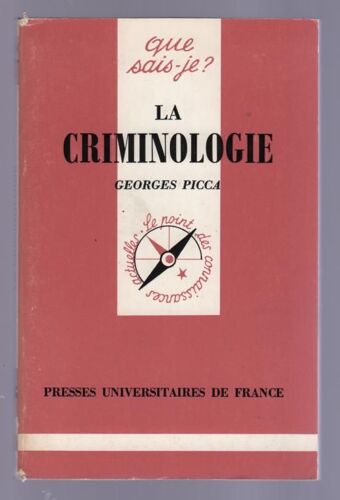 La Criminologie