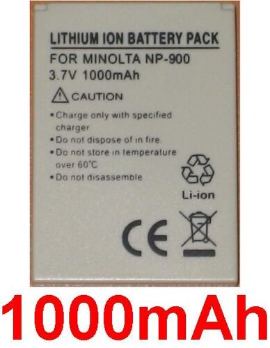Batterie Pour BENQ : DC E43 / DC E53 **1000mAh**