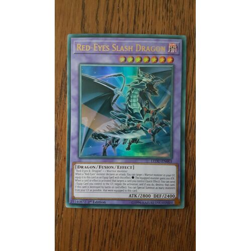 Yu-Gi-Oh! - Ledu-En003 - Red Eyes Slash Dragon - Ultra Rare