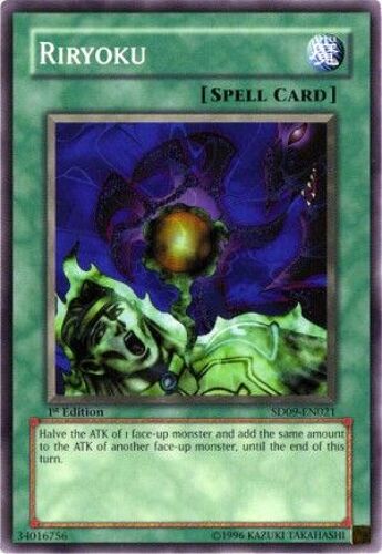 Yu Gi Oh - Riryoku - Sd09-En021 - Commune - Anglais