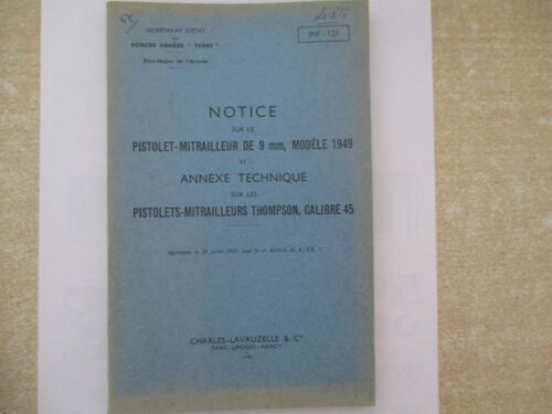 Pm Mat 49 Et Pm Thomson Calibre 45