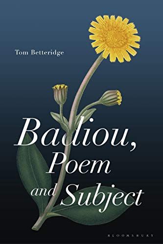 Badiou, Poem And Subject