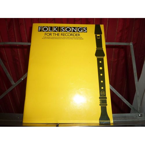 Folk Songs For The Recorder