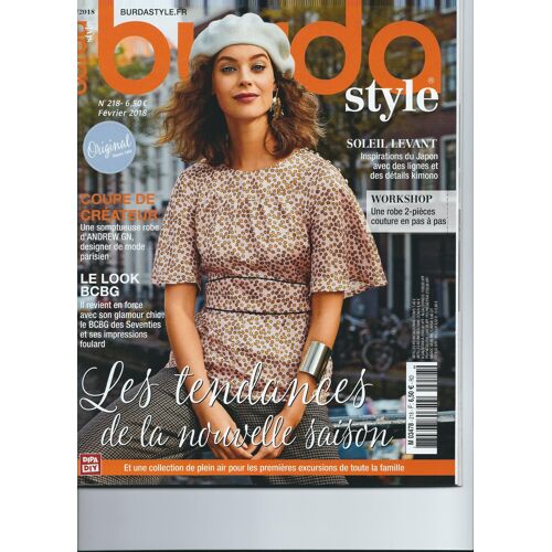 Magazine Burda Style N° 218