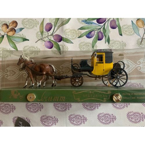 Post Chaise Brumm Historical 16 Avec Chevaux -Brumm-Brumm