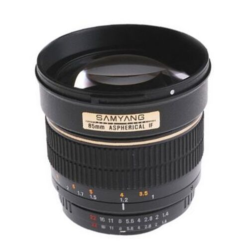 Objectif Samyang - Fonction Télé - 85 mm - f/1.4 Aspherical IF - Sony A-type
