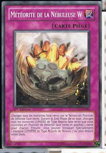 Meteorite De La Nebuleuse W - Yu-Gi-Oh! - Exvc-Fr080 - C