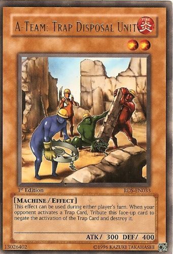 Yu Gi Oh - A Team Trap Disposal Unit - Rds-En033 - Rare - Anglais