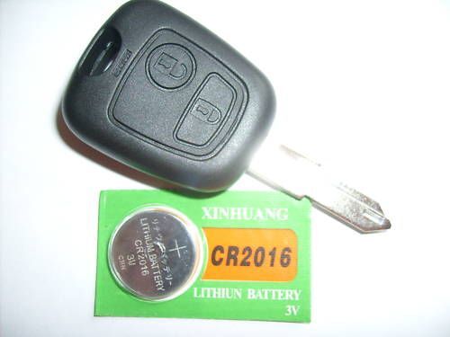 Plip Telecommande Cle Peugeot 106 206 2 Boutons