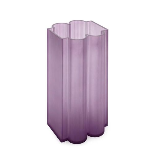 KARTELL vase OKRA H 34 cm (Violet - PMMA recyclé)