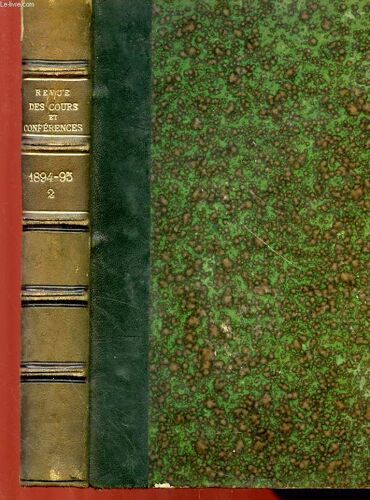 Revue Hebdomadaire Des Cours Et Conferences Du Numero 18 Au Numero 35 - Troisieme Annee