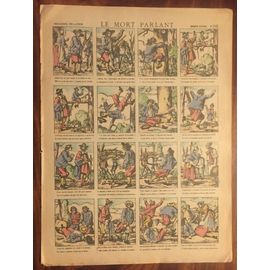 Le Mort Parlant, Imagerie Pellerin, Imagerie D'épinal N°516