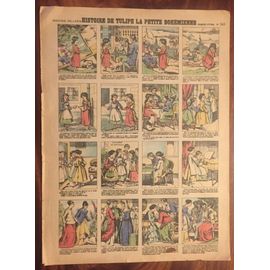 Histoire De Tulipe La Petite Bohémienne, Imagerie Pellerin, Imagerie D'epinal N° 543