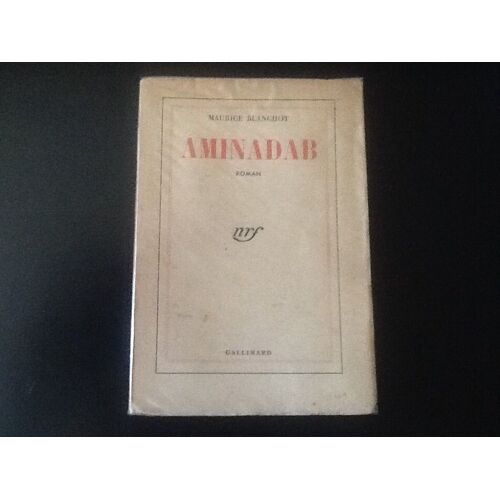 Aminadab (Roman) (Achevé D'imprimer Le 24 Septembre 1942)
