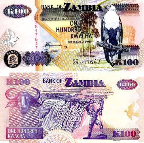 100 Kwacha (Zambie)
