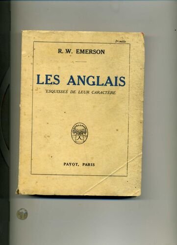 Les Anglais Esquisses De Leur Caractere