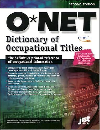 O*Net Dictionary Of Occupational Titles