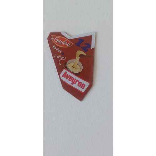 Magnet Le Gaulois Depart'aimant 12 Aveyron - Nouvelle Collection