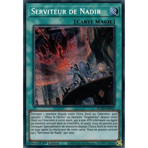 Serviteur De Nadir : Rotd-Fr052 - Secret Rare - Yu-Gi-Oh!