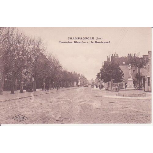Champagnole - Fontaine Blanche Le Boulevard - Tbe - Ref 060 235