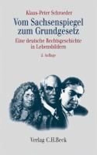Vom Sachsenspiegel Zum Grundgesetz