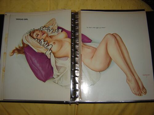 Vargas Pin Up N° 34 Feuillet Double ( Revue Playboy Usa )