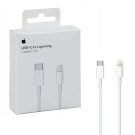 Câble Iphone Original 1m Chargeur Apple Lightning Type C Vers Lightning