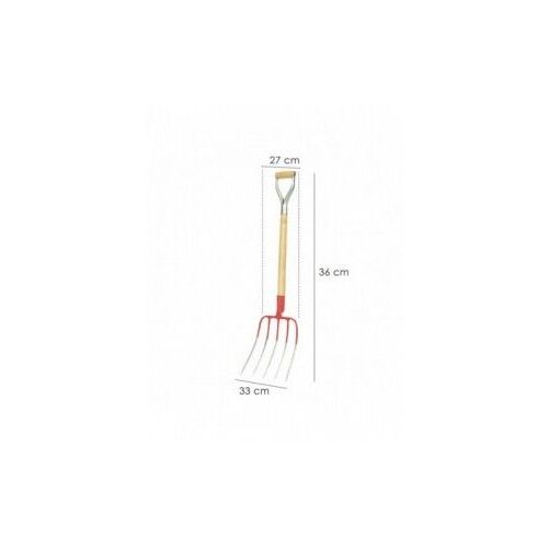 Fourche Maurer avec manche goupille 560 / 5 dents