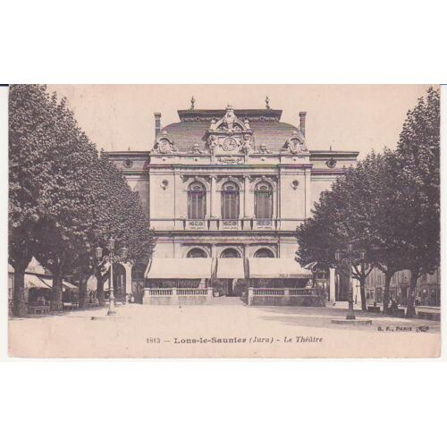 Lons-Le-Saunier - Le Théâtre - Oblitérée En 1910 - Ref 060153