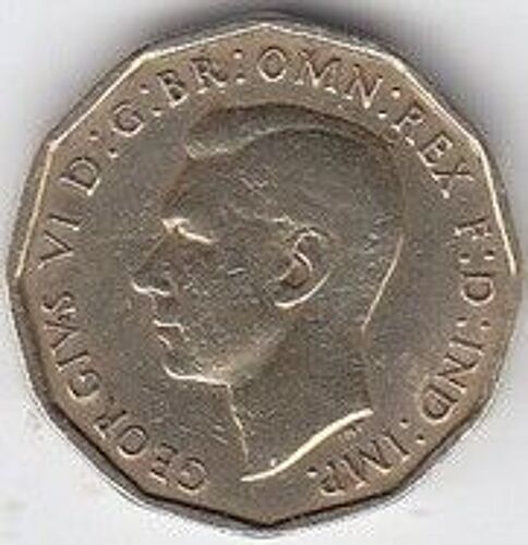 Royaume-Uni 3 Pence 1942