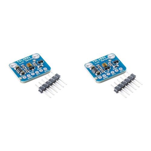 2X TSL2591 Module de Dérivation Capteur Lumière Numérique Gamme Dynamique élevée Les Diodes Infrarouges à Spectre IR Détectent 3,3 V-5 V