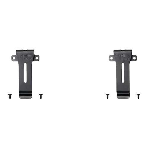 2X Clip de Ceinture pour LINTON -6100 Talkie-Walkie Radio Bidirectionnelle