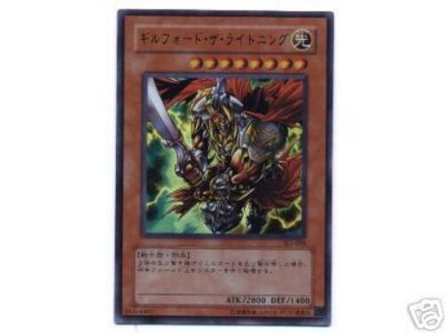 Jap Sj2-008 Yu Gi Oh Gilford The Lightning
