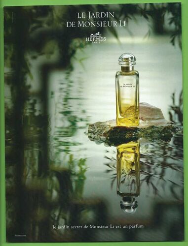 Publicité Papier - Parfum "Monsieur Li" D' Hermès De 2016