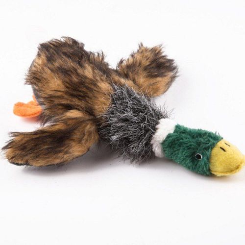 Jouets Pour Chiens Classiques 1pc Doux Canard Grinçant Jouet Pour Chien En Peluche Chiot Canard Grinçant Jouet À Mâcher