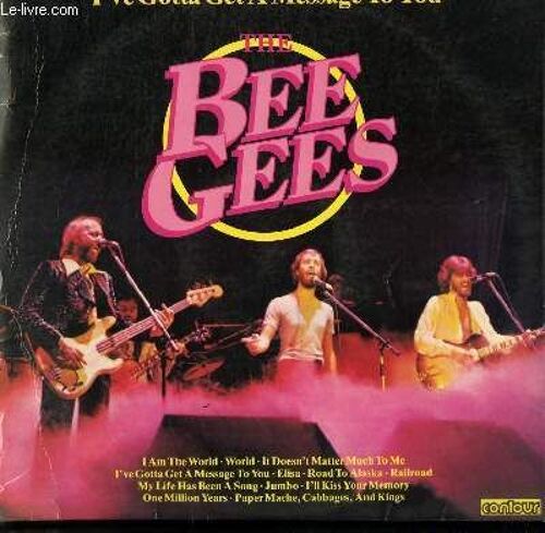 Disque Vinyle 33t I've Gotta Get A Message For You / Elisa / Road To Alaska / My Life Has Been A Song / Jumbo / I Am The World / World / Railroad / One Million Years..... Contour