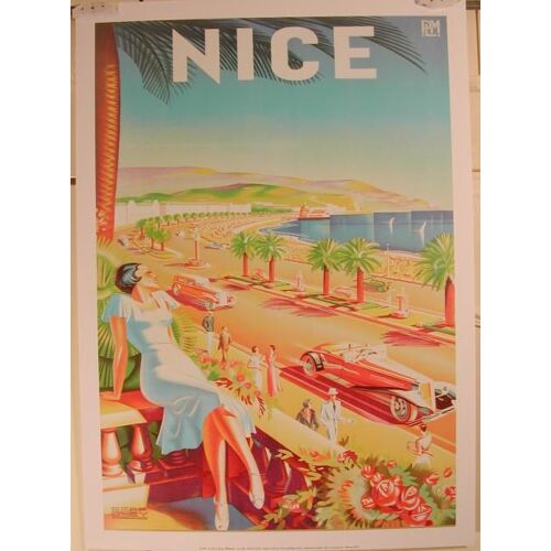 Nice -  - Affiche / Poster Envoi En Tube