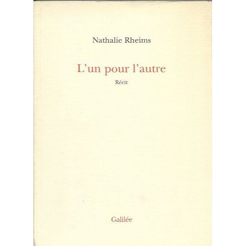 L'un Pour L'autre. Récit