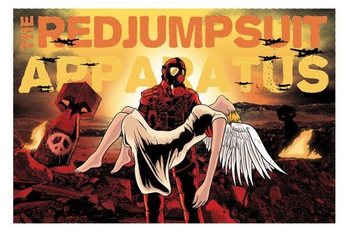 The Red Jumpsuit Apparatus - Angel - Affiche / Poster Envoi En Tube