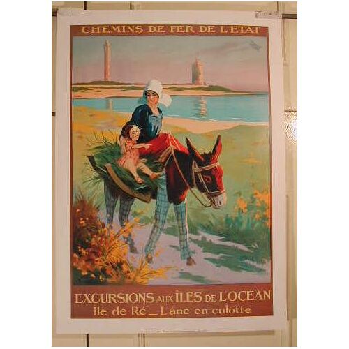 Excursions Aux Iles - Pean - Affiche / Poster Envoi En Tube