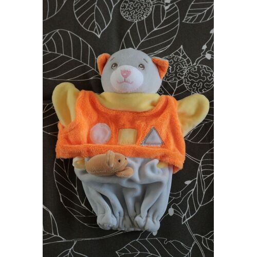 Marionnette Chat Nounours 26 Cm Environ