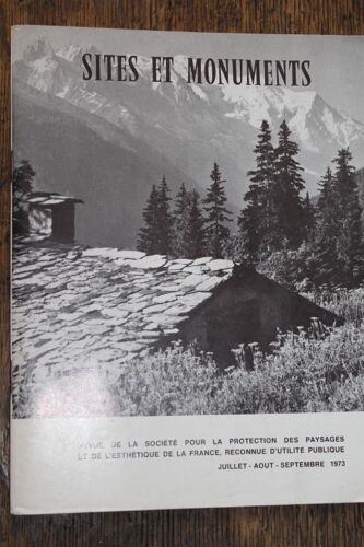 Sites Et Monuments N° 63 Juillet-Août-Septembre 1973