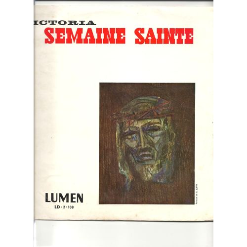 La Semaine Sainte  T.L De Victoria