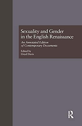 Sexuality And Gender In The English Renaissance