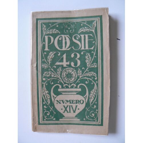 Poesie 43 Numéro Xiii.