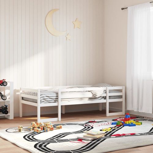 vidaXL Cadre de lit pour enfants sans matelas 90x200 cm pin massif