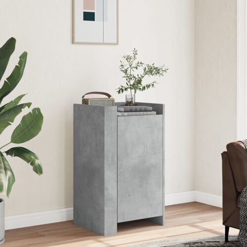 vidaXL Buffet gris béton 45x35x75 cm Bois d'ingénierie